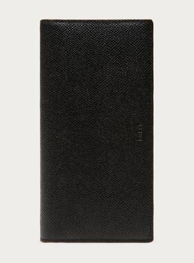 Bally/巴利男长款钱包黑色牛皮便携绅士BALIRO美国正品6205276