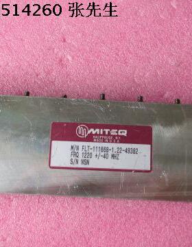 MITEQ FLT-111668-1.22 1220±40MHz SMA 射频微波同轴带通滤波器