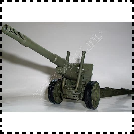 苏联ml-20加榴炮 纸模型 火炮模型 1:25 榴弹炮 军武宅 手工diy