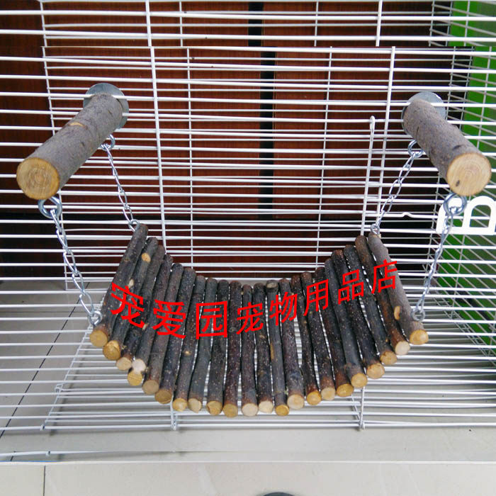 龙猫兔兔子秋千宠物用品玩具豚鼠荷兰猪松鼠鹦鹉苹果树枝磨牙吊床