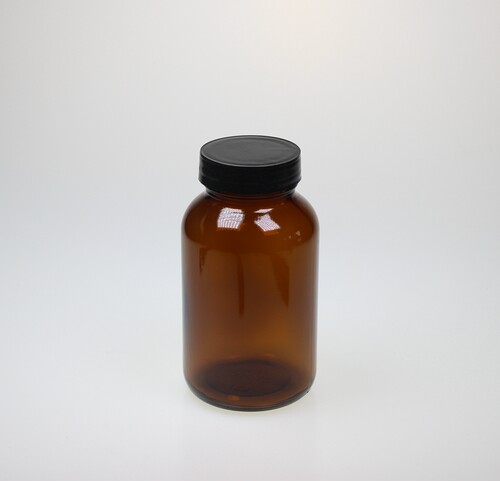 200/250ml棕色瓶广口样品瓶玻璃瓶化学试剂瓶分装瓶储存密封瓶配内塞 - 封面
