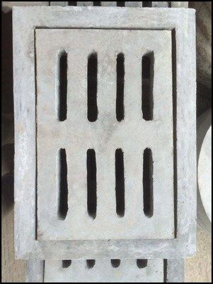 钢纤维雨水篦子300*450水泥盖板 水沟 地沟 重型井盖 混凝土窨井