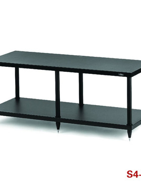 意大利 SOLIDSTEEL架皇/架王 Series S4-2 黑色音响机架 器材架