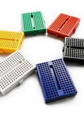 SYB-170小板 实验板 迷你彩色面包板 可拼接面包板