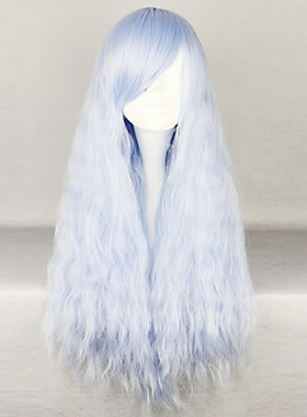 蓝色狂想曲 70厘米甜美洛丽塔假发