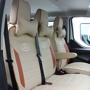 新全顺座套福特经典全顺新世代汽车图雅诺江铃特顺依维柯座垫套