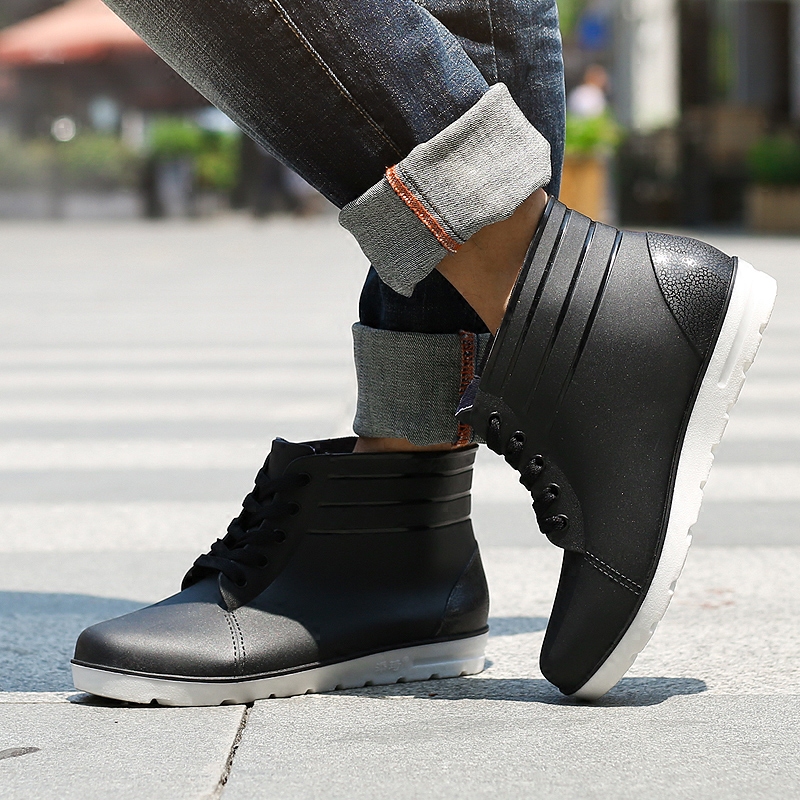 Chaussures - bottes caoutchouc homme - semelle plastique - Ref 974402 Image 5