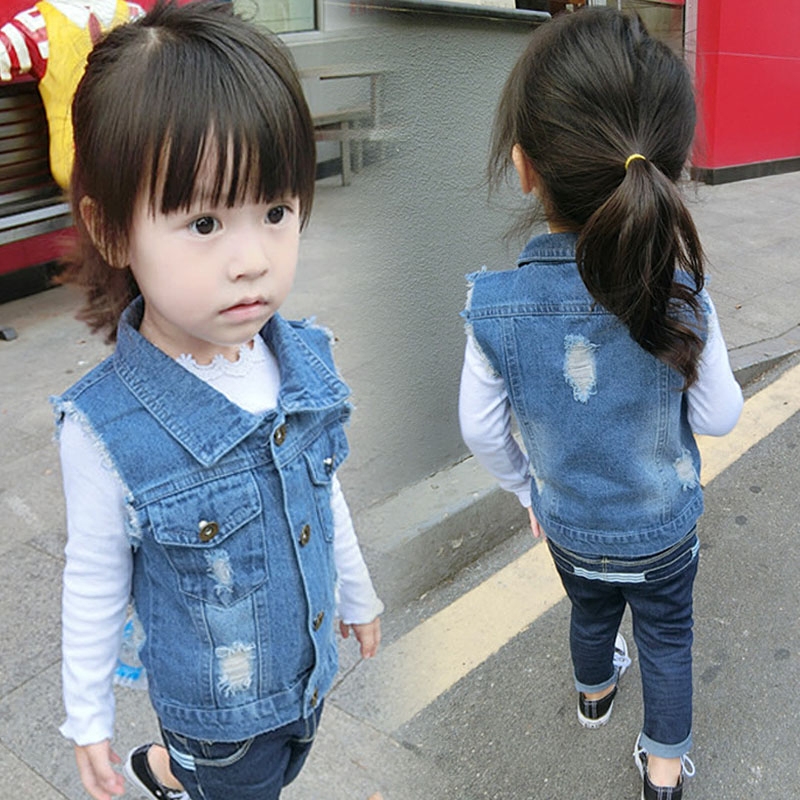 Gilet fille en toile - Ref 2070665 Image 1