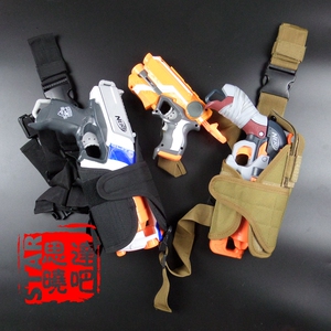 NERF软弹小牛猛牛A0710强力僵尸牛夜巡烈焰发射器多功能腿包