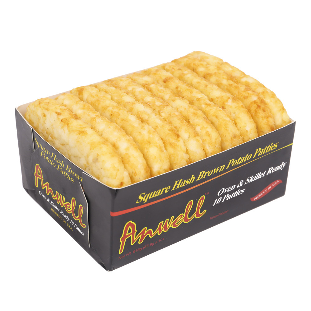 Anwell安维美国原味薯饼 620g10片原味买4盒包邮土豆饼半成品小食使用感如何?