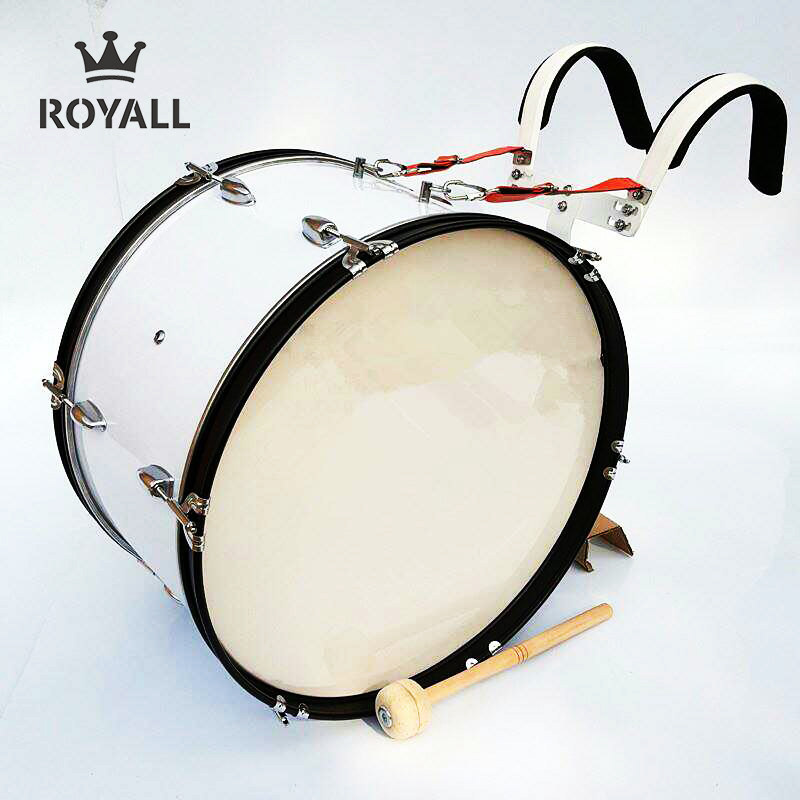 ROYALL 专业级行进大鼓 MBD-306 含背架鼓棒颜色可任意搭配