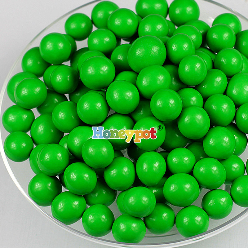 mymilk绿色巧克力豆糖果豆麦丽素糖果罐马卡龙糖果桌婚礼婚庆喜糖