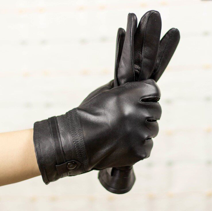 海甯皮革手套男士保暖加絨正品真皮手套男商務出行簡約加厚薄款在類目 服飾配件/皮帶/帽子/圍巾, 手套中 - 來自Buy2taobao.com提供專業的淘寶代購服務