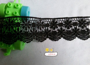 宽4.1cm 热卖 DIY手工材料花边辅料 精致水溶蕾丝窗帘家纺服装 饰边