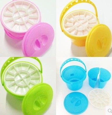 瑞达 洗笔桶 多功能水桶 美术洗笔水桶 美术用品 美术专用笔桶