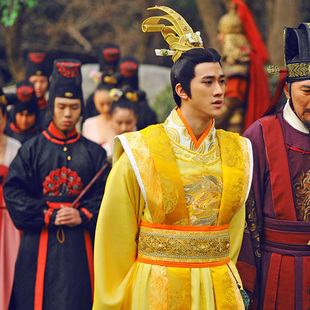 武则天李治同款古装影视剧太子服装唐朝男龙袍新款唐朝皇帝男装