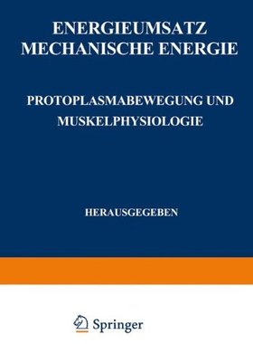 【预订】Energieumsatz: Erster Teil: Mechanis...