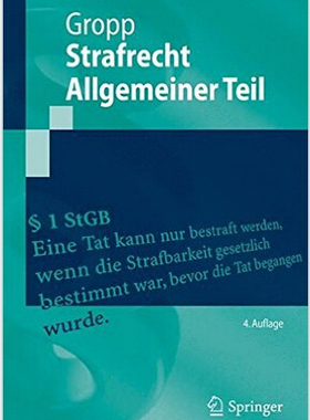 【预售】Strafrecht Allgemeiner Teil (Springer-Lehrbuch) (...