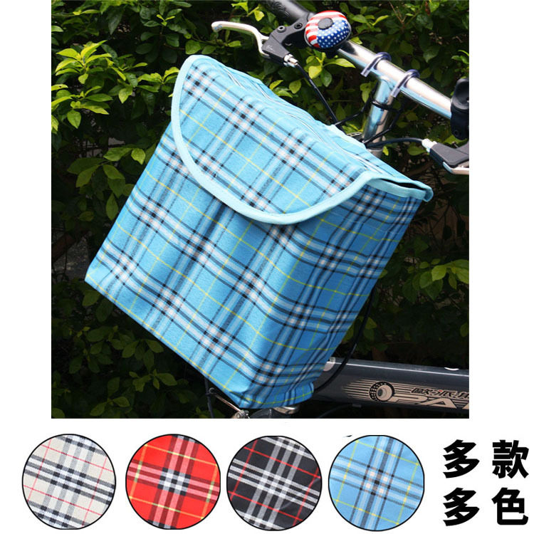 Panier pour vélo en toile - Ref 2258179 Image 1