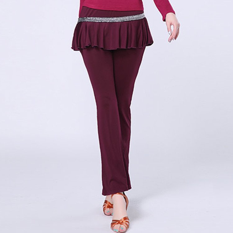 广场舞秋季新款亮片大码衣服