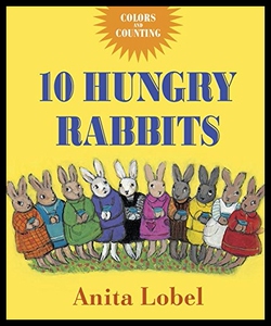 【预售】10 Hungry Rabbits: Counting & Color Co