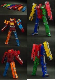 全新包裝EX透明特別版列車戰隊烈車特急王柴油王食玩沒動物獸王