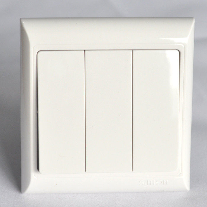 西蒙开关欧典61系列 三位双路开关 j60372 三位双控