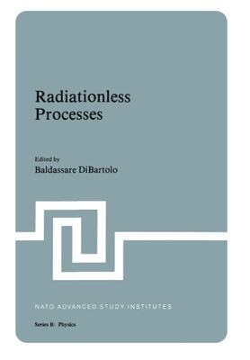 【预订】Radiationless Processes