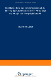 【预订】Die Herstellung Des Tempergusses Und...