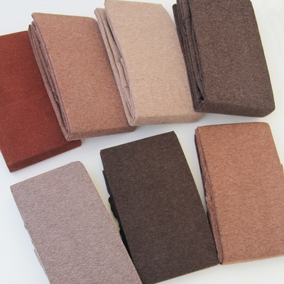 1件包邮秋冬精棉浅驼色打底袜