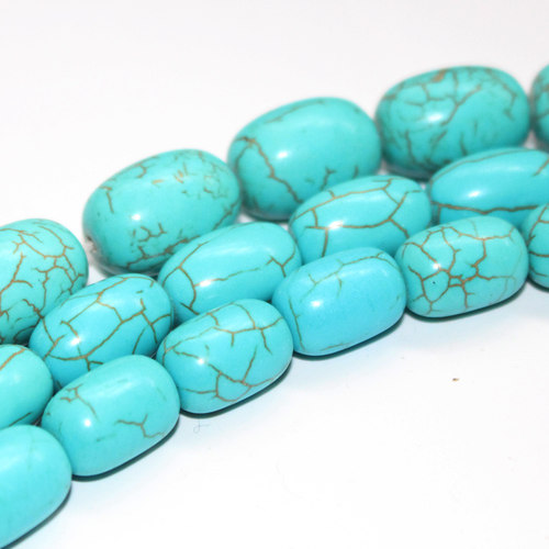 绿松石diy绿松石配饰菩提桶珠