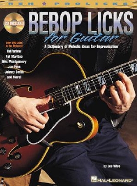 【预订】Bebop Licks for Guitar [With CD]