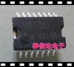 SPF5003 汽车电脑板芯片 贴片铁底16脚 专业销售汽车芯片IC