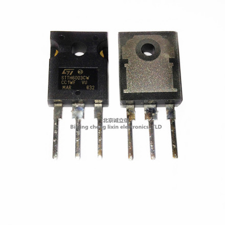 STTH6003CW TO-247 60A 300V 快恢复二极管 ST进口原装现货