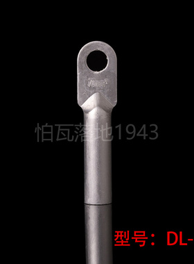 华一牌 堵油式铝接头 DL-70MM2 铝鼻子 铝接线端子 铝端子