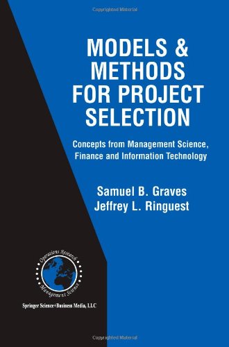 【预售】Models& Methods for Project Selection: Concep...