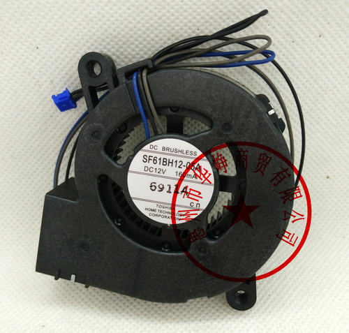 全新原装SF61BH12-05A 6018 12V 160mA投影机散热风扇HZDO 6厘米