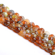 DIY handmade jewelry accessories round Pearl loose beads Crystal Africa semi-finished 128 agate faceted