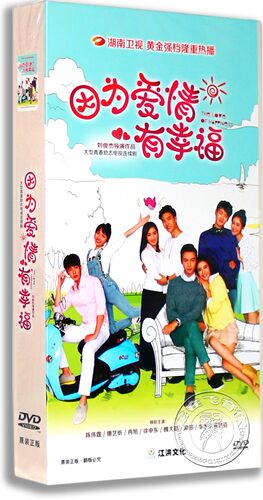 正版电视剧 因为爱情有幸福完整版24DVD 高清珍藏版 陈伟霆