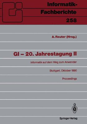 【预订】GI 20. Jahrestagung II: Informatik A...