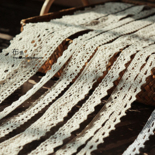 布悟 日韩全棉原色花边手工DIY辅料|ruв категории домашний ткань, швейная diy материалов, инструментов и готовой продукции, швейная diy аксессуары/аксессуары/аксессуары, кружева - от Buy2taobao.com для оказания профессиональной услуги покупки агента Taobao