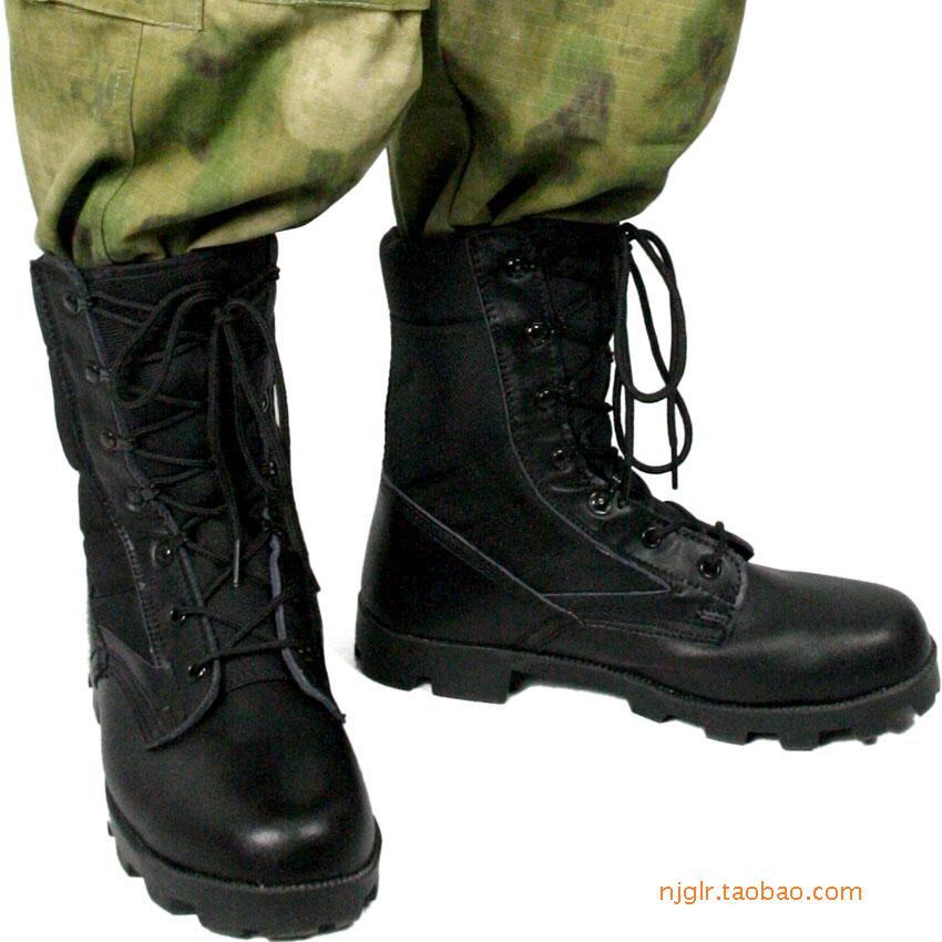 Boots militaires AYERS en cuir - respirant - Ref 1398899 Image 1