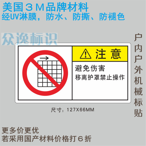 ISO¹ú¼Ê±ê×¼»úе°²È«±êʶÉ豸¾¯Ê¾±êÖ¾±ÜÃâÉ˺¦ÒÆÀ뻤ÕÖ½ûÖ¹²Ù×÷