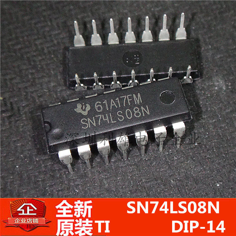 全新 SN74LS08N  逻辑IC  直插 DIP-14 现货