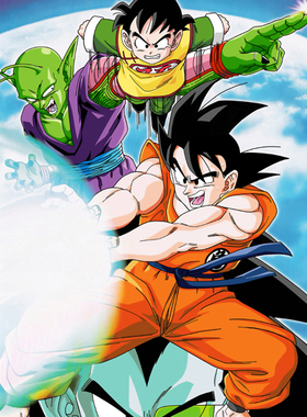 日本动漫海报定做 七龙珠  海报制作 房间客厅装饰画挂画 D5013C