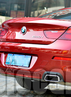 宝马6系F12 F13 F06 640i改装德国原厂650i方口排气尾嘴 含装饰框