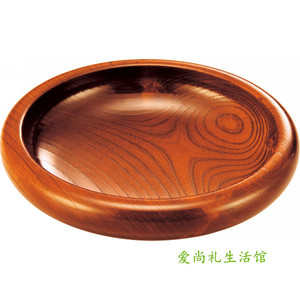 日本 小田原塗 进口木制点心零食茶盘托盘水果干果盘餐具套装礼盒