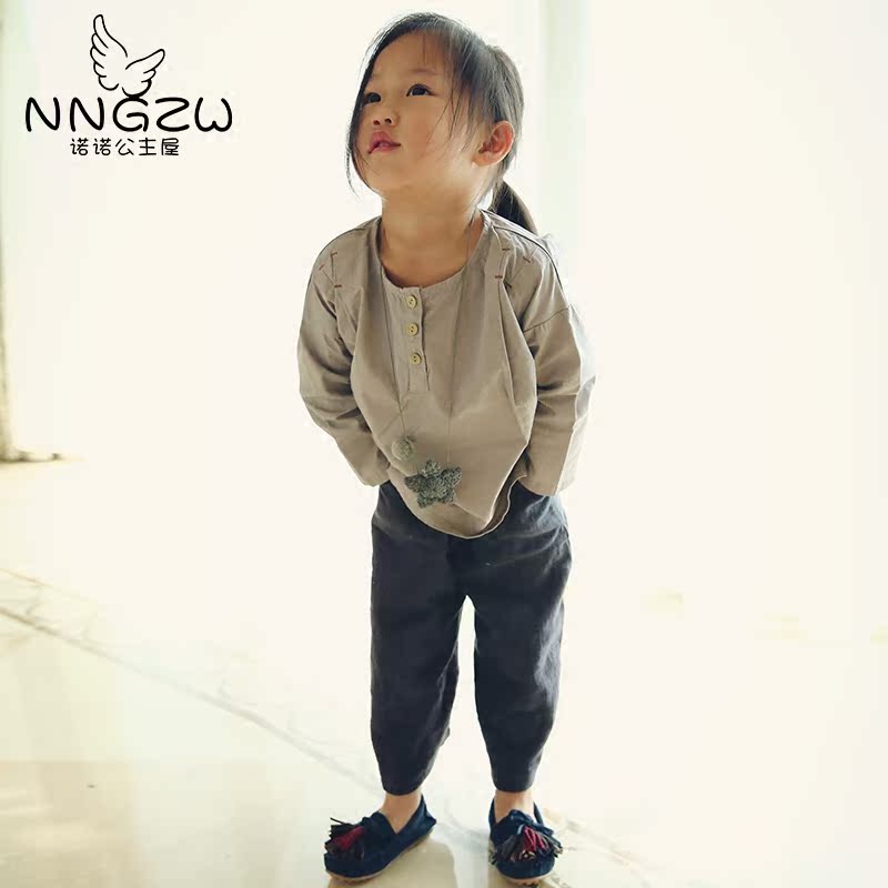 Chemise fille NNGZ à manche longue - Ref 2088657 Image 1