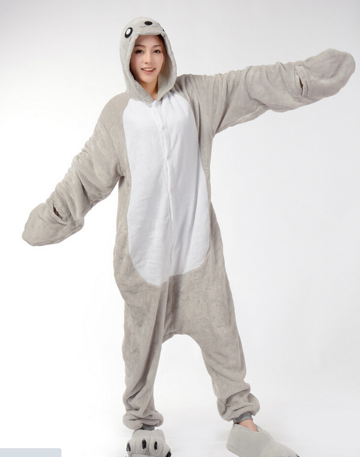 卡通动漫拉绒表演服连体睡衣包邮