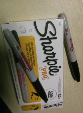 美国原装进口Sharpie三福高温油性笔|三福高温记号笔 13601